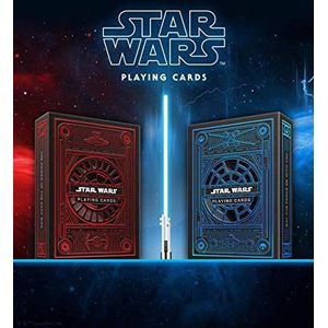 2 decks speelkaarten Star Wars (Red-Blu) door theory11