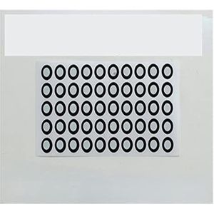 Markeringspunten scannen Handbediende 3D-scanner 3D magnetisch markeringspunt Plakpunt Reflector markeringspunt voor 3D-scanners(6mm x 10mm viscosity)