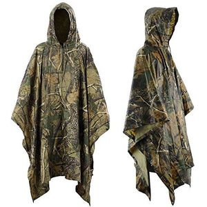 Regen Poncho, Infreecs Wasserdichter Regenponcho Jagd Camping, Rad One size,