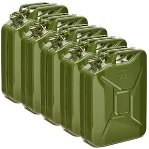 BW - Brandstof Jerrycan - Olijfgroen - 20 Liter - TÜV-getest en UN-goedgekeurd