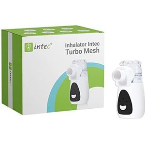 Intec Turbo Mesh Membrane Inhaler Draagbare vernevelaar voor kinderen en volwassenen Compact op batterijen