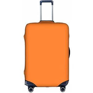 Amrole Bagage Cover Koffer Cover Protectors Bagage Protector Past 18-30 Inch Bagage Leuke Gnome, Beauty Verbrand Oranje, S