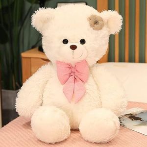 Leuke boog beer teddy panda knuffel pop pop knuffel beer grote pop meisje verjaardagscadeau-C, 100cm