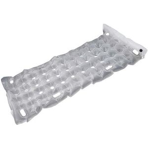 TAUIANE Anti Bedsore Mattress & Pressure Ulcer Prevention Cushion, Manual Inflatable Design with Air Holes, for Bedridden Patients, Post-Surgery Recovery & Home Care,White pvc,With Handle