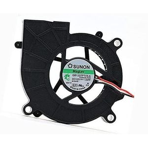 For Wire Fan with Speed Measurement for PC and Gaming Consoles GB1207PTV3-A 12V 1.02W 7025 7CM 3- LMNCBVYA