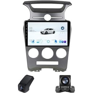 Carplay autoradio 2 Din geldt voor Kia Carens UN 2006-2012 met Android Auto Bluetooth 10 inch touchscreen autoradio met FM-radio/GPS stuurwielbediening+achteruitrijcamera(B,X2)