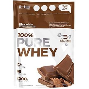 Iron Horse Series 100% Pure Whey - 1 pak x 2000g - Whey Protein Complex - WPI, WPC, WPH - Body Building Support - Spiermassa - Volledig aminozuurprofiel - Met BCAA (Chocolate)