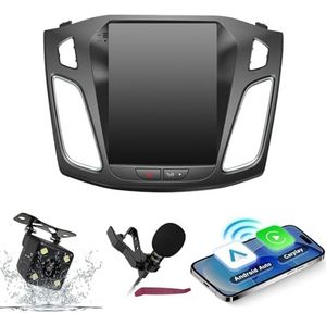 Android 14 Autoradio Navi voor F-ord Focus (2012-2017) 9.7 ""Screen multimediaspeler met draadloze carplay GPS-navigatie 2 Din Radio Bluetooth 5.0 HIFI FM 5G-WiFi SWC RDS MIC,M400s