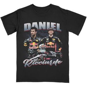 Daniel Ricciardo Vintage Shirt 90s Bootleg Shirt Formula 1 Racing BEST ON EBAY! Black 3XL