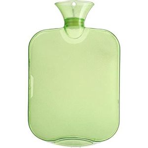 DieffematicRSD Warmwaterkruik Warmwaterkruik Warme Handtas Spoelwater Explosieveilig Verdikte Transparant (Color : Light green)