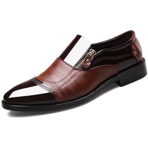 Fabi Zwarte leren formele loafers Black Heren