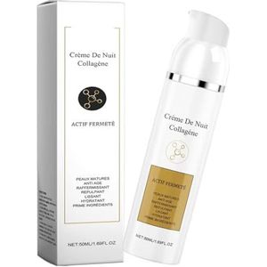 Verstevigende vochtinbrengende crème – vermindert fijne lijntjes, verbetert de elasticiteit, verstevigt de huid, geeft jeugdige uitstraling, eenvoudig dagelijks gebruik (4 stuks)