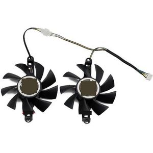 75MM P106-100 Koelventilator voor kleurrijke GTX 960 950 1060 1050Ti GTX960 GTX950 GTX1060 iGame Video Grafische kaartventilator(A)