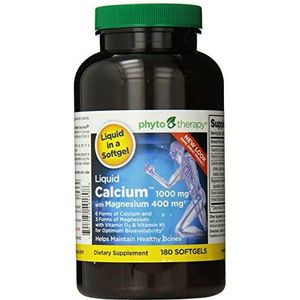 Calcium vloeibaar, met magnesium, 1000 mg/400 mg fyto therapy Inc.