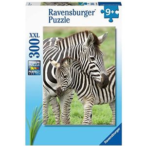 Ravensburger puzzel Zebra liefde - Legpuzzel - 300 XXL stukjes