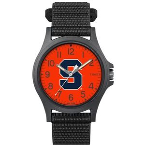 Timex Men's Collegiate Pride 40mm Watch – Syracuse Orange with Black FastWrap Strap