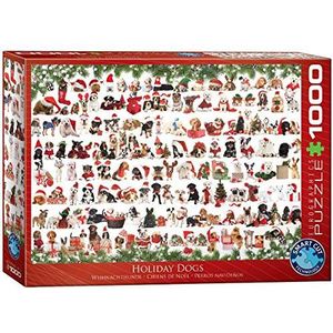 Vakantie Honden 1000-delige puzzel