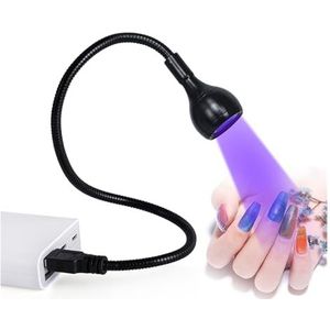 UV-lamp Nagellampen Droger Led Ultraviolet USB Flexibele Mini Gel Uithardingslamp Manicure Pedicure Gereedschap
