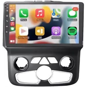 Android 14 Autoradio 9 inch touchscreen voor Dodge Ram 1500 2500 3500 2013-2018 Autoradio Navigatie met Carplay met GPS navigatie Bluetooth FM USB Steering Wheel Control(X7 6G+128G)