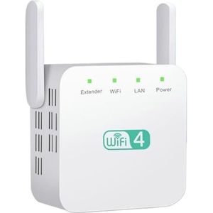 Draadloze WIFI-repeater Wi-Fi-boosterversterker Netwerk-expander Router Power-antenne For Long Range Extender 300 Mbps Eenvoudig Brede Compatibiliteit