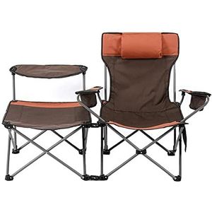 Draagbare Campingstoel Outdoor Strandstoel Camping Klapstoel Rugleuning Draagbare Vrijetijdsstoel Zitten En Liggen Dual-Purpose Regiestoel Visstoel(C)