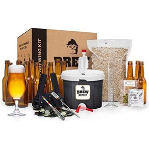 Brew Monkey Premium Blond Bierbrouwpakket | 5 Liter | Bier Brouwen in je Eigen Keuken | Bier Brouw Pakket met Verse Ingrediënten | Origineel Cadeau