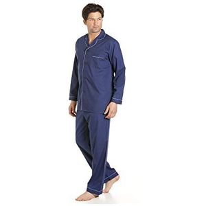 Haigman Pyjamaset voor heren, klassieke stijl, volle lengte.