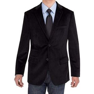 YYI - Heren Blazer - Fluweel - Slim Fit - Colbert met Twee Knopen