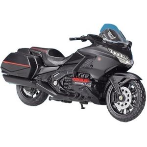 motorfiets model speelgoed Voor HON&DA Voor Gold Wing 2020 1:18 Diecast Legering Speelgoed Motorfiets Model Auto Sport Race Motor Voertuig (Color : B)