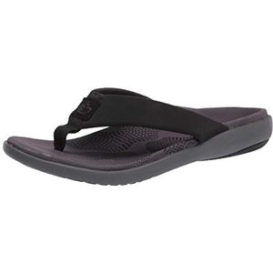 Spenco Women's Yumi Victoria Memory Sandal Flip-Flop, Black, 10