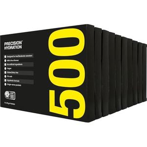 Precision Hydration Electrolyte Drink - All Natural Multi Strength Electrolyte Powders (Pack of 80, 500mg/L - Geel)