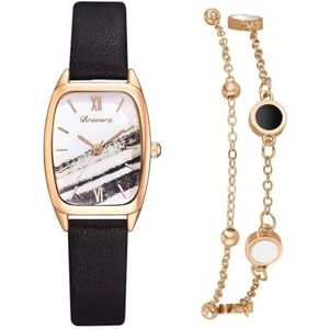 Polshorloge Mode quartz polshorloges Leren horloges Elegant polshorloge Gemakkelijk te dragen horloge Draagbaar klokhorloge Damescadeau Mode-stijl