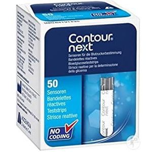 Ascensia Next strips 50 stuks