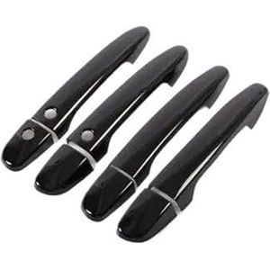 Voor Mazda Cx-5 Cx5 CX 5 2012-2022 Gloss Black Chrome Exterieur Deel Auto Deurgreep Cover Trim Styling Bescherming Accessoires(Black,2 buttons)