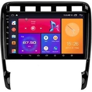 Android 13 Autoradio 9 inch Touch scherm dubbele Din auto stereo voor Porsche Cayenne I 1 9PA 2002-2010 met Bluetooth/FM radio/wifi/USB/stuurwielbediening/GPS(4 Core 2+32G)