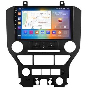 Android 13.0 Radio 2 Din Auto Stereo 9"" Touchscreen Autoradio Voor Ford Mustang 2014-2021 met Bluetooth/wifi/GPS Navigatie/FM Radio/Stuurwielbediening/AHD Omgekeerd Beeld (Color : A, Size : M700S(
