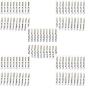 5 set 20 Stuks Wimper Shampoo Borstels Cosmetische Lash Cleaner Peel Off Remover Tool Zwart, Zwart Goud