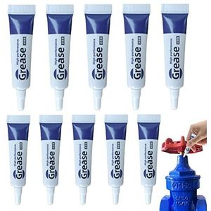 Siliconenvet voor -ringen,Waterdicht siliconen kraanvet - 10 stuks multifunctioneel siliconenvet voor gebruik op de meeste oppervlakken, geen druppelen, geen bevriezingssmering