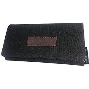 smokeshirt® Club Tabakstas, tabakszak, draaitas, fijngesneden tas, canvas, zwart