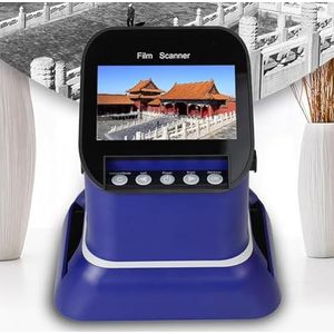 MegLob Portable Digital Film Scanner, HD -Filmscanner Met 4.3 in LCD -Scherm, Film Negatieve Scanner Slide Viewer, Converteert 35 Mm/135/126/127 Negatieven En Dia's Naar Digitale JPEG -Afbeeldingen