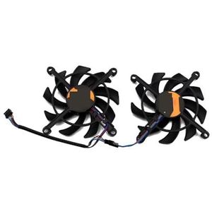 2 STUKS 85MM RTX 2060 Super GPU-ventilator voor kleurrijke GeForce GTX 1660 TI grafische kaart koelventilator