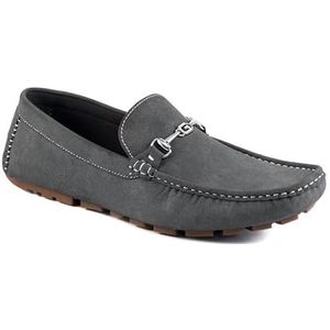 GUESS Ansto Loafer in rijstijl voor heren, Donkergrijs 020, 42 EU