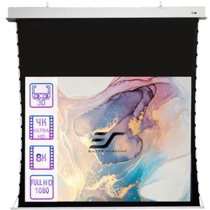 Elite Screens Evanesce Tab Tension B Projectiescherm 2,79 m (110"") 16:9 gemotoriseerd display 2,79 m (110 inch) 2,44 m, 137 cm, 16:9, wit