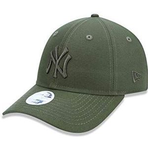 New Era 9Twenty Cotton New York Yankees Cap voor dames, groen (Celtic Green), Eén maat