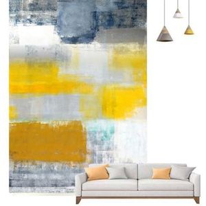 Grafeen Elektrisch Verwarmd Tapijt, Verwarmde Vloermat, Ruimteverwarmers, Voor Kantoor, Slaapkamer, Studeerkamer(B,55x90cm)