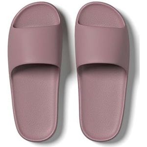 EKsma Vrouwen Sliders Mannen Antislip Douche Schoenen Badkamer Slippers Sandalen Open Teen Schoenen Voor Zwembad Strand Gym, Paars, 41 EU