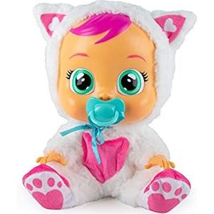 Cry Babies Daisy | Interactieve babypop huilende echte tranen met pyjama - speelgoed en levensechte babypop voor kinderen +18 maanden