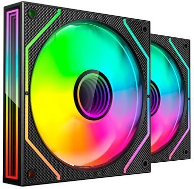 Mars Gaming - MF3DPROX2 - PC Ventilator - Zwart - 120 mm - 2-in-1 Kit