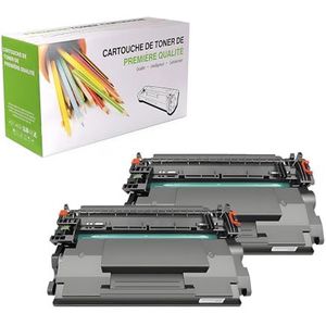 TenFenk Compatibele Tonercartridge Vervanging Voor HP 89Y CF289Y Voor Gebruik Met HP Laser Enterprise M507DN M507N M507X M528DN M528F M528C M528Z Printer, (Zwart-20000 Pagina's),2 pack