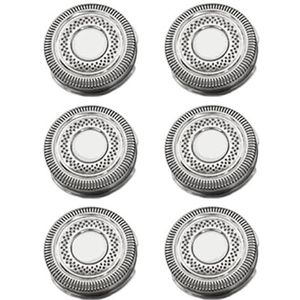 Y21A SH98 Vervangende kop voor scheerapparaat SP9863 SP9880 SP7000, compatibel met scheerkop SP9000 SP9861, scheermesjes, eenvoudige installatie (6 stuks)